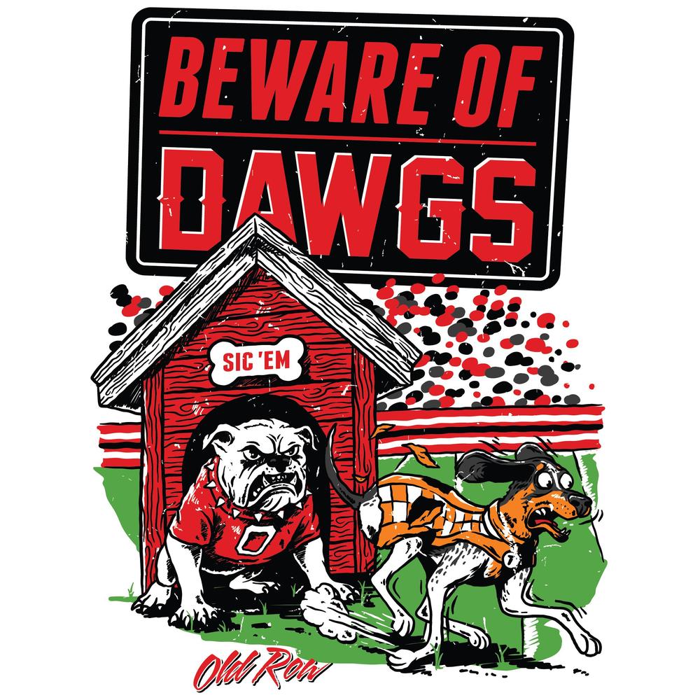Beware Of Dawgs Pocket Tee