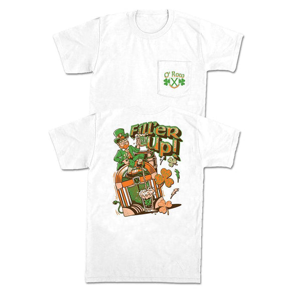 Fill'er Up Pocket Tee-T-Shirts-The Boozy Collection-White-S-Old Row