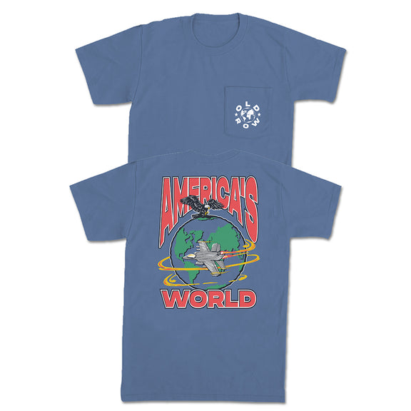 America's World Pocket Tee