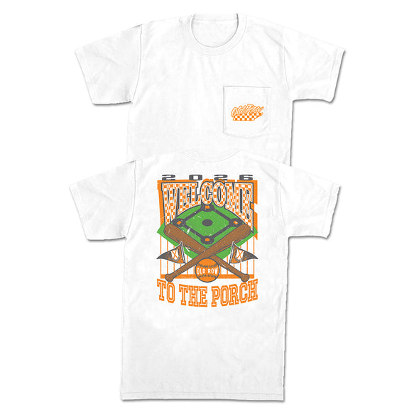 Welcome To The Porch Pocket Tee