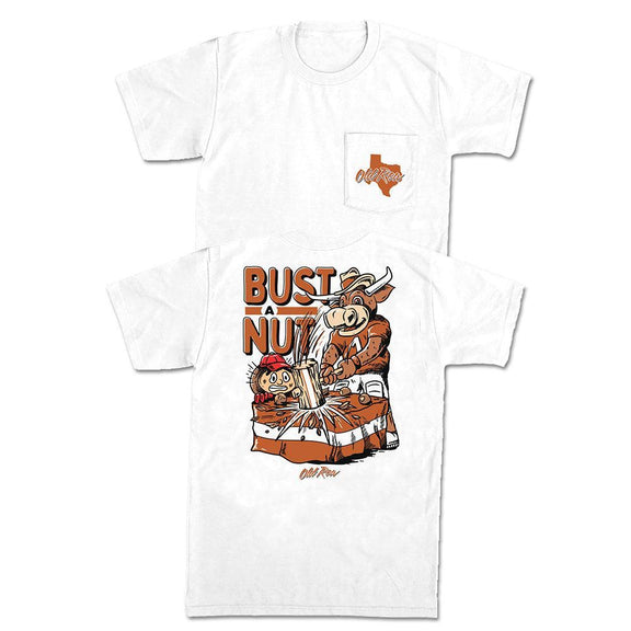 Bust A Nut TX Pocket Tee-T-Shirts-Old Row U-Old Row