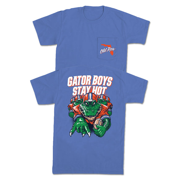 Gator Boys Stay Hot Pocket Tee