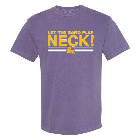 Let The Band Play Neck Tee-T-Shirts-Old Row U-Old Row