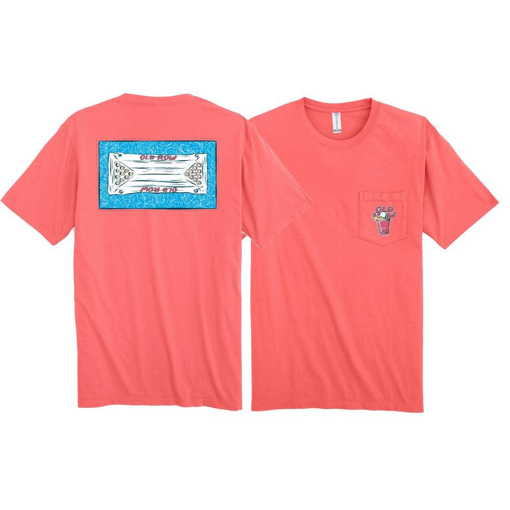 Old Row Pool Pong Pocket Tee-T-Shirts-oldrowwholesale-Old Row