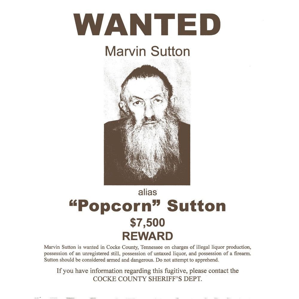 Popcorn Sutton Wanted Pocket Tee-T-Shirts-Old Row Legends-Old Row