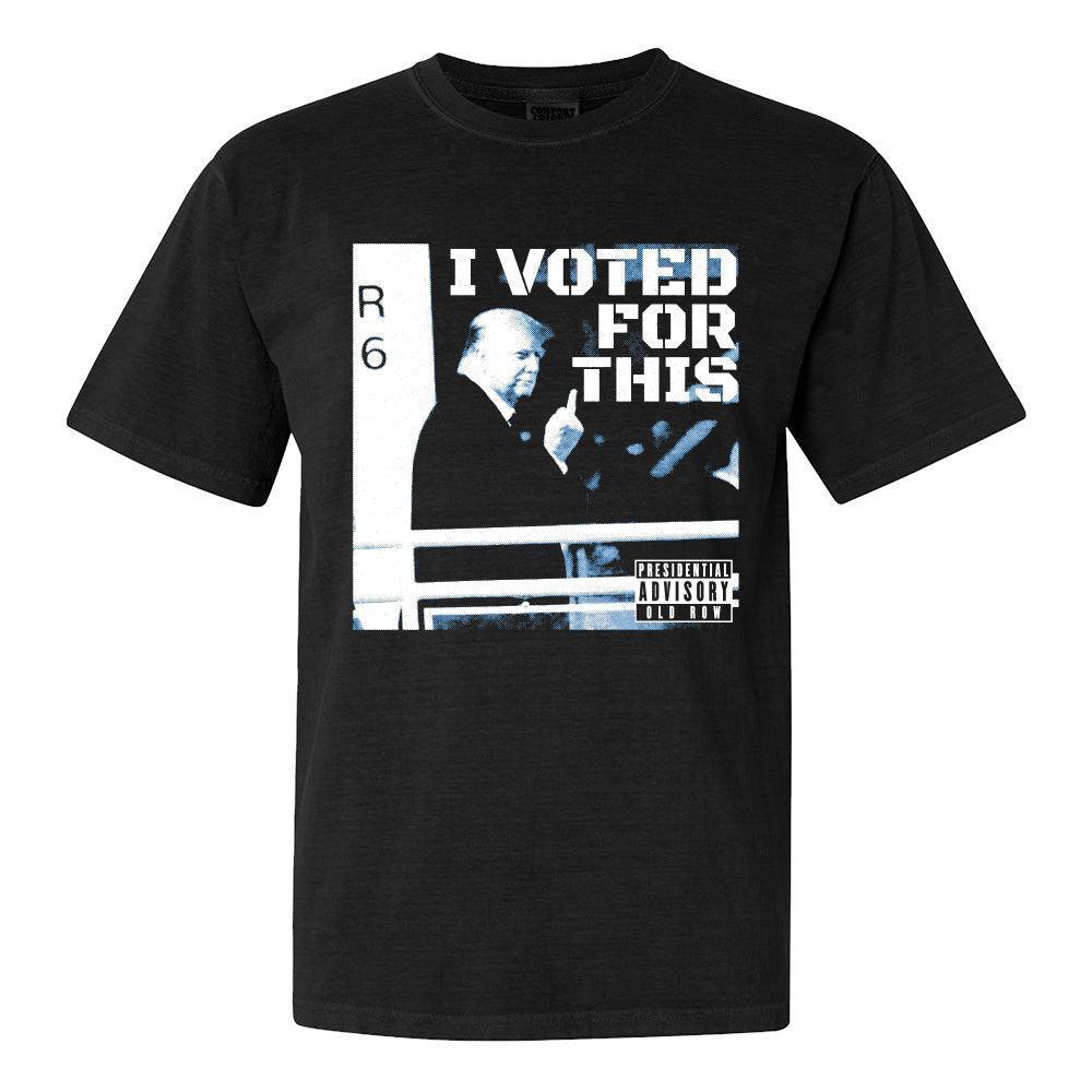 I Voted For This Tee-T-Shirts-America First-Old Row