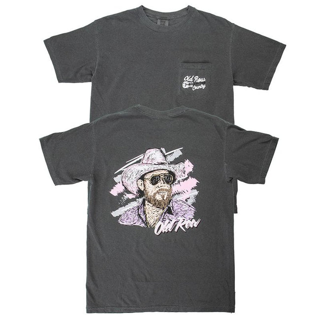 The Hank Pocket Tee-T-Shirts-Old Row Legends-Charcoal-S-Old Row
