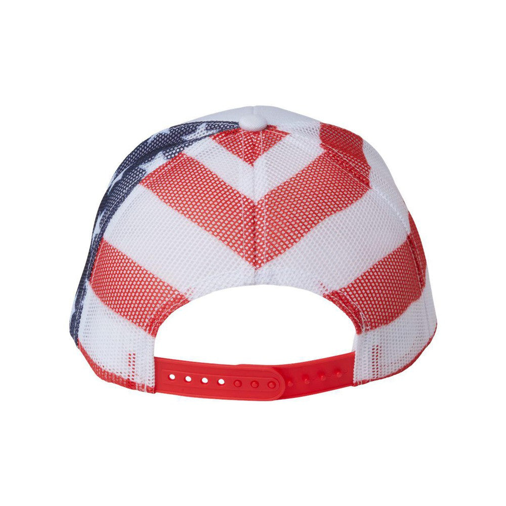 Old Row USA Trucker Hat-Hats-Old Row-White-One Size-Old Row