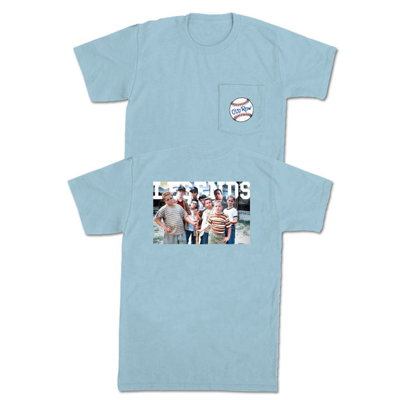 Legends Never Die Pocket Tee-T-Shirts-Old Row Legends-Light Blue-S-Old Row