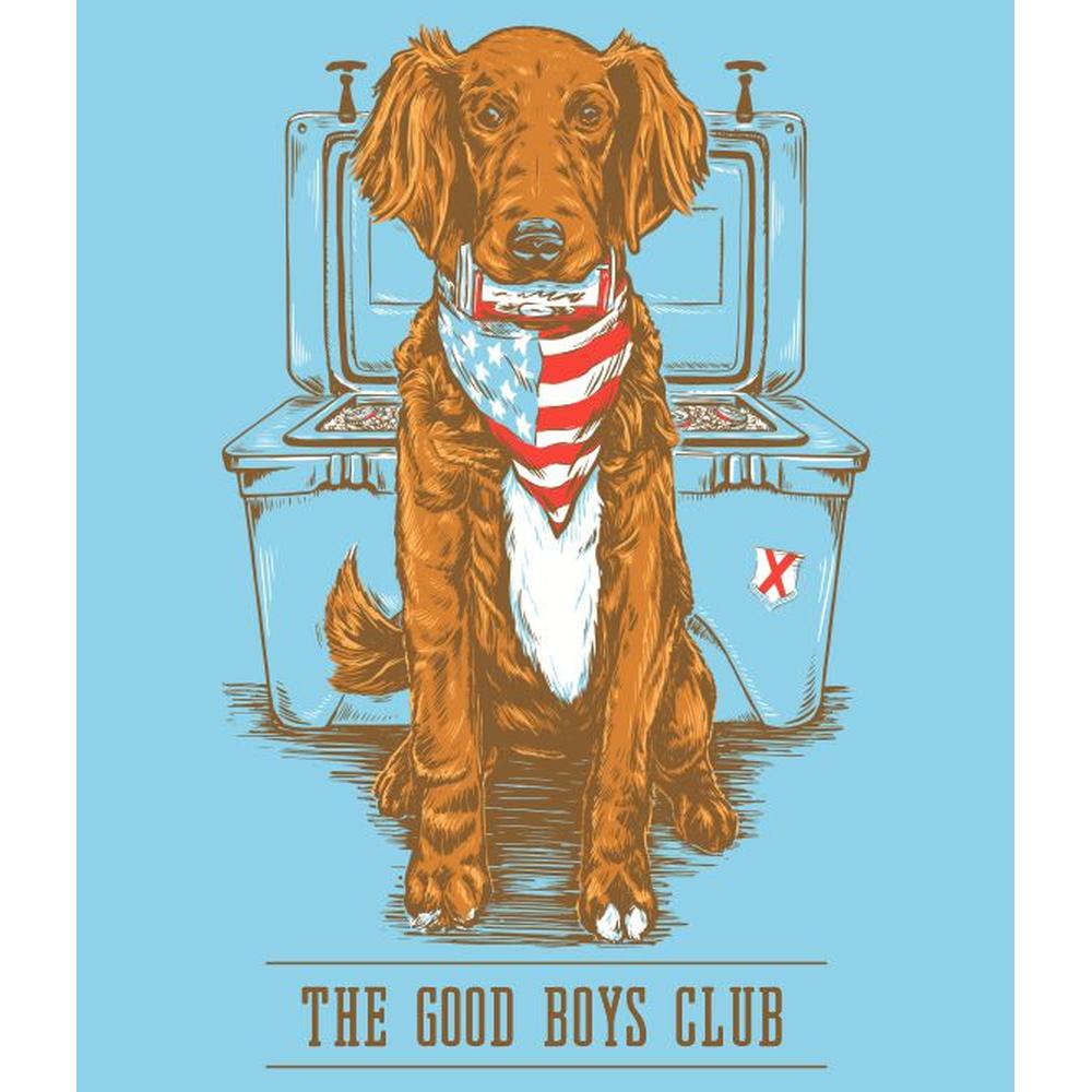 Good Boys Club USA Pocket Tee-T-Shirts-Good Boys Club-Old Row