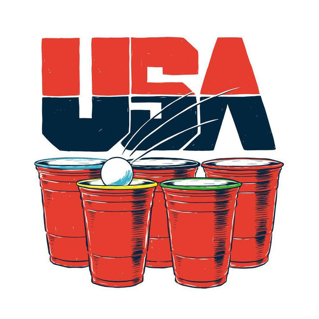 USA Drinking Team Pocket Tee-T-Shirts-Old Row-Old Row