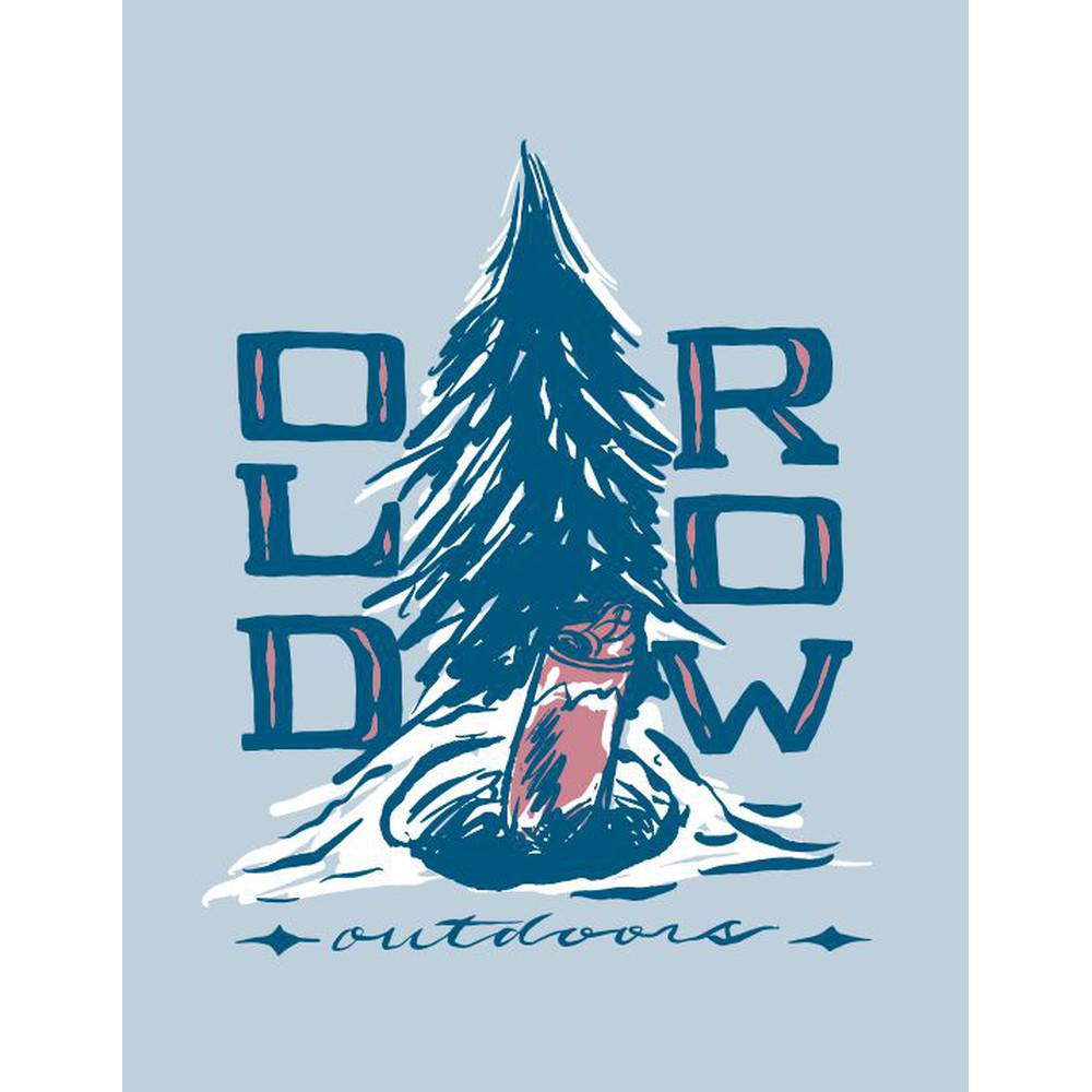 Old Row Outdoors Ice Fishing Pigment Dyed Premium Hoodie-Hoodies-Old Row Outdoors-Old Row