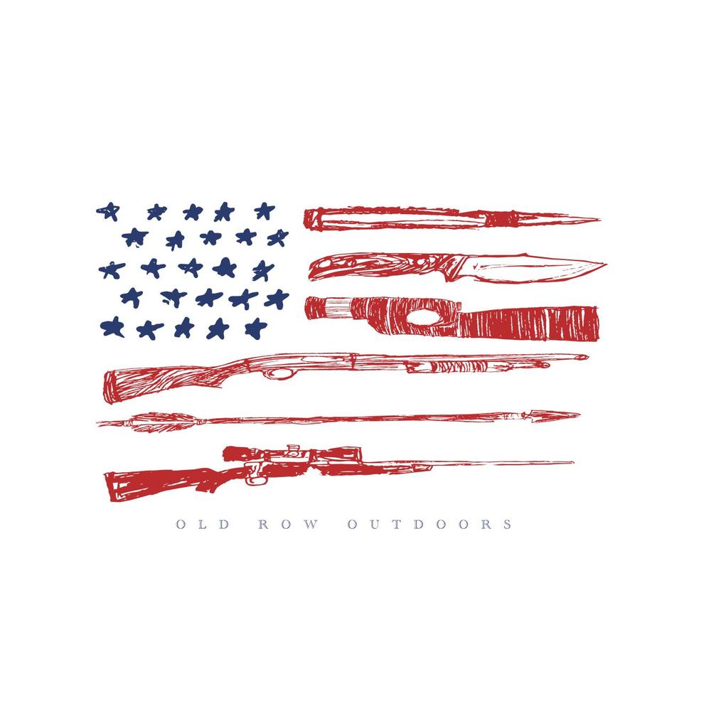 Old Row Outdoors Hunting USA Pocket Tee-T-Shirts-Old Row Outdoors-Old Row