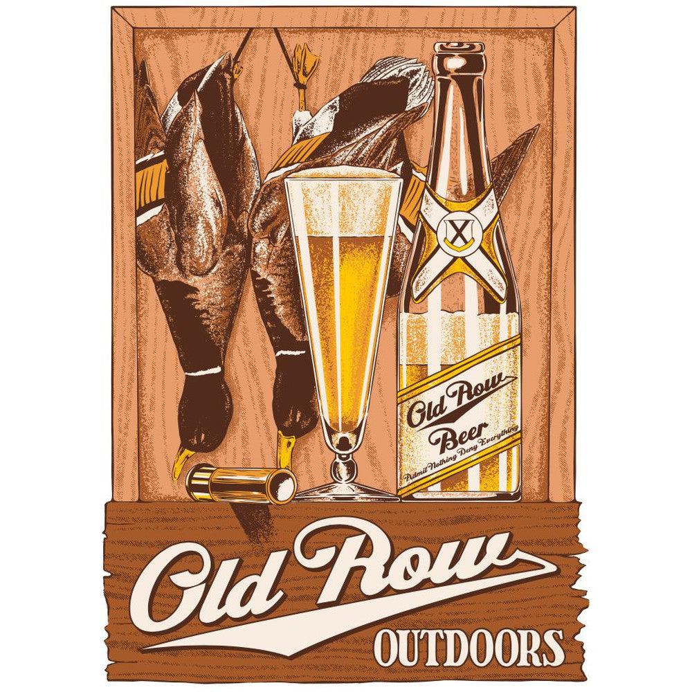 Old Row Outdoors Duck Beer Pigment Dyed Premium Hoodie-Hoodies-Old Row Outdoors-Old Row