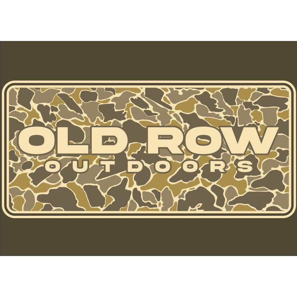 Old Row Outdoors 80s Camo Pigment Dyed Premium Hoodie-Hoodies-Old Row Outdoors-Old Row