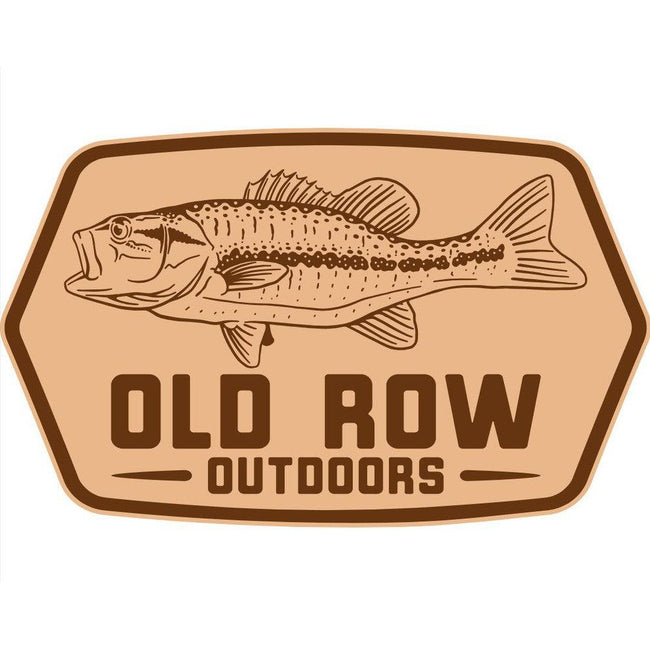 Old Row Outdoors Bass Badge Camo Hoodie-Hoodies-Old Row Outdoors-Old Row