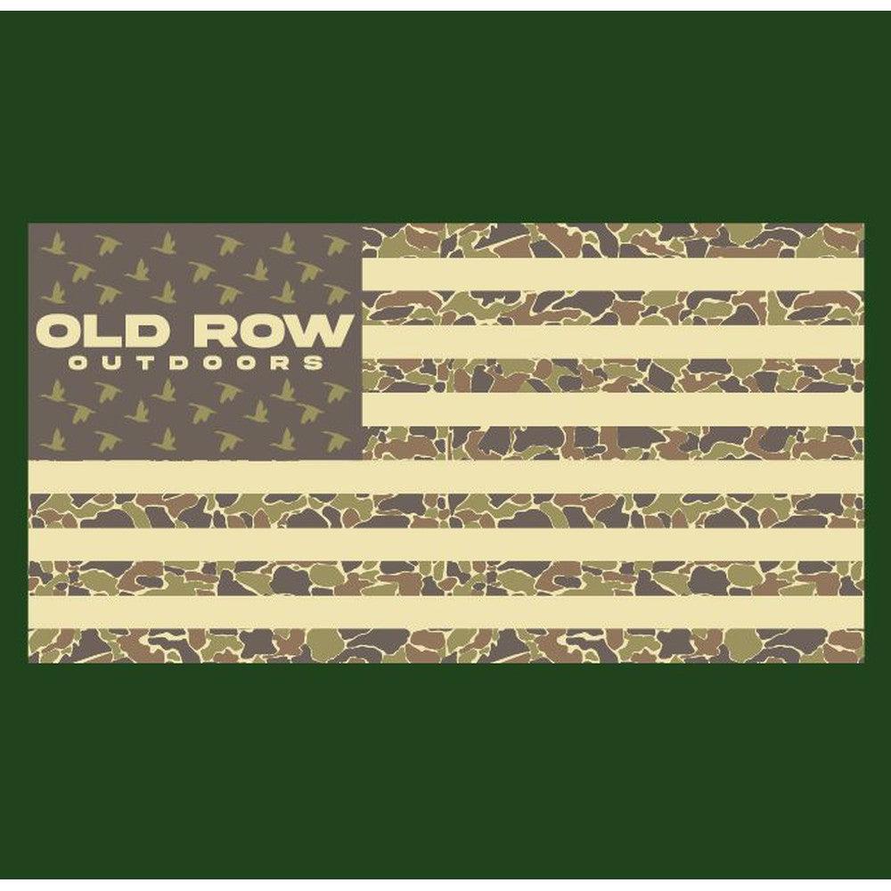 Old Row Outdoors Camo Flag Pocket Tee | Old Row Outdoors T