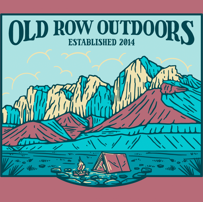 Old Row Outdoors Red Rocks Pocket Tee