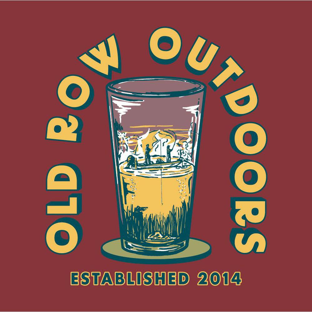 Old Row Outdoors Pint Fishing Pocket Tee-T-Shirts-Old Row Outdoors-Old Row