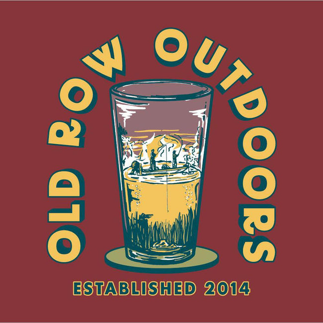 Old Row Outdoors Pint Fishing Pocket Tee-T-Shirts-Old Row Outdoors-Old Row