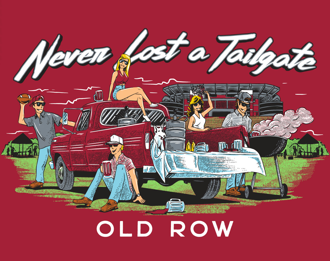 Never Lost A Tailgate Tuscaloosa Pocket Tee