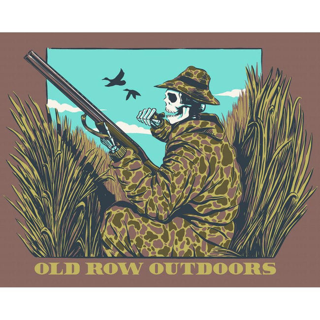 Old Row Outdoors Duck Hunt Pigment Dyed Premium Hoodie-Hoodies-Old Row Outdoors-Old Row