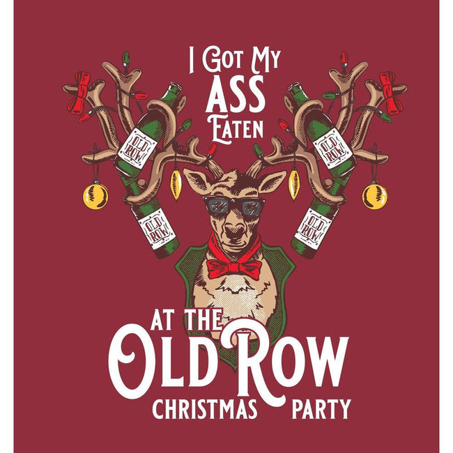 Old Row Christmas Party Long Sleeve Pocket Tee-Long Sleeve-The Novelty Collection-Old Row