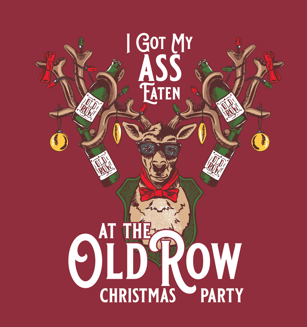 Old Row Christmas Party Long Sleeve Pocket Tee Old Row T Shirts