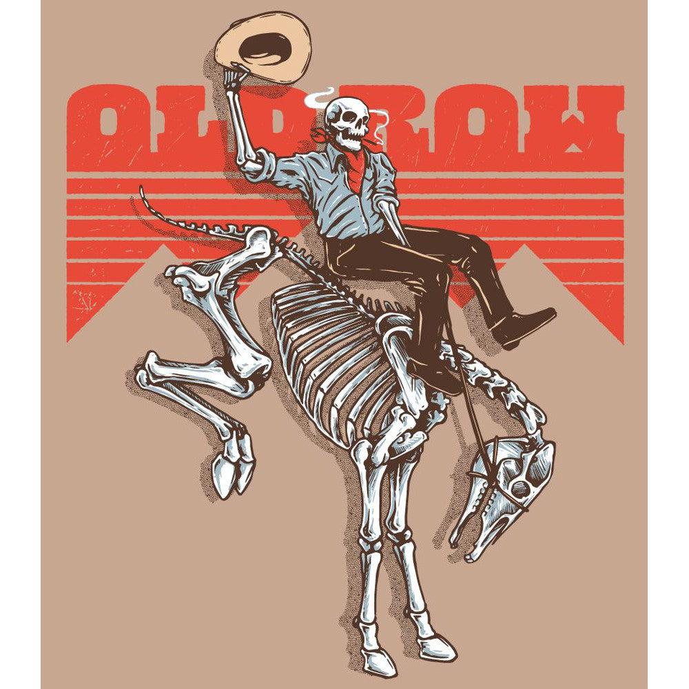 The Cowboy Killer Pigment Dyed Premium Hoodie-Hoodies-The Novelty Collection-Old Row