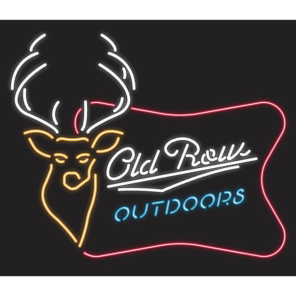 Old Row Outdoors Neon Buck Pocket Tee-T-Shirts-Old Row Outdoors-Old Row