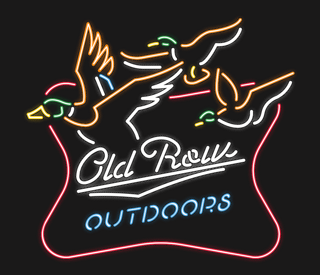 Old Row Outdoors Neon Duck Pocket Tee