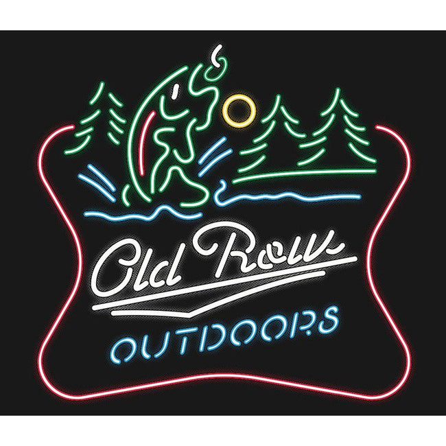 Old Row Outdoors Neon Trout Pocket Tee-T-Shirts-Old Row Outdoors-Old Row