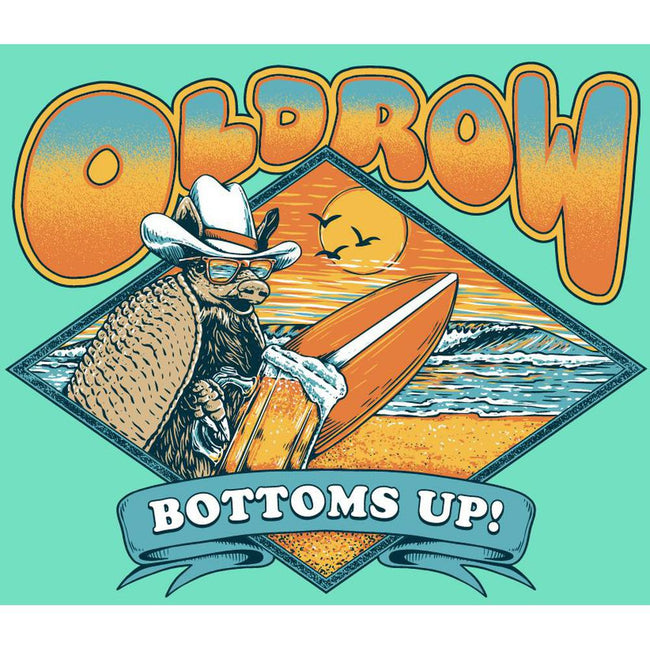 Bottoms Up Armadillo Pocket Tee-T-Shirts-The Novelty Collection-Old Row
