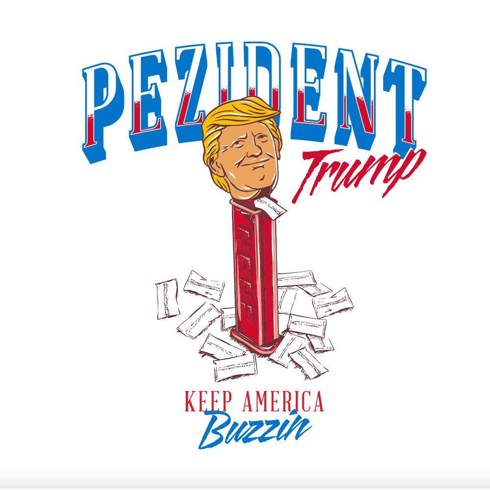 Pezident Trump Pocket Tee-T-Shirts-America First-Old Row
