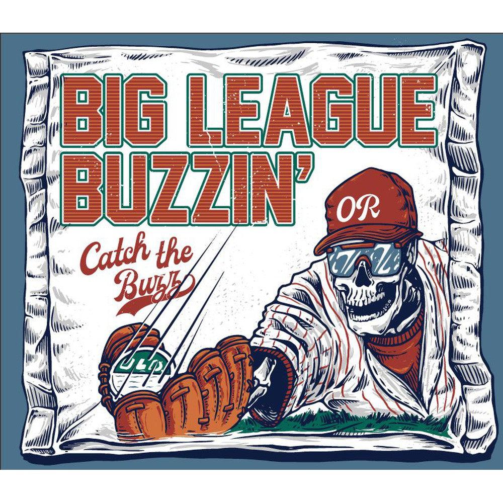 Big League Buzzin' Pocket Tee-T-Shirts-The Novelty Collection-Old Row