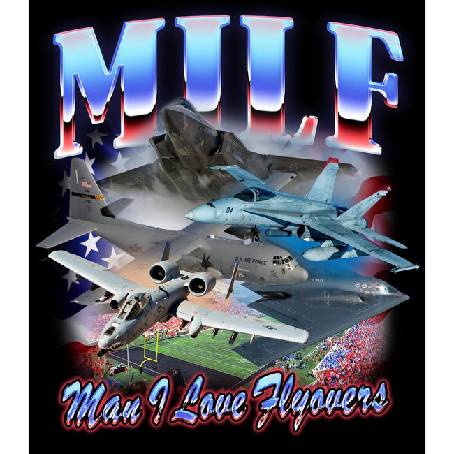 Man I Love Flyovers Tee-T-Shirts-Old Row U-Old Row