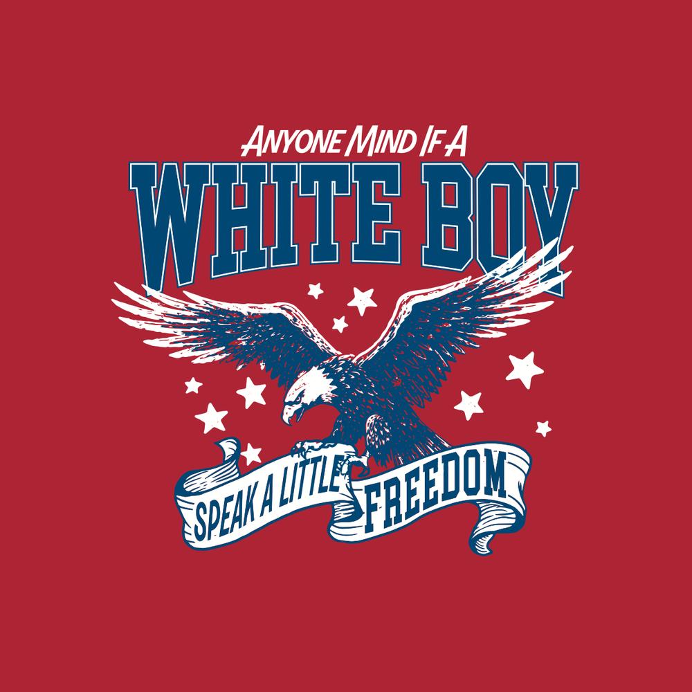 White Boy Freedom Tee-T-Shirts-America First-Old Row