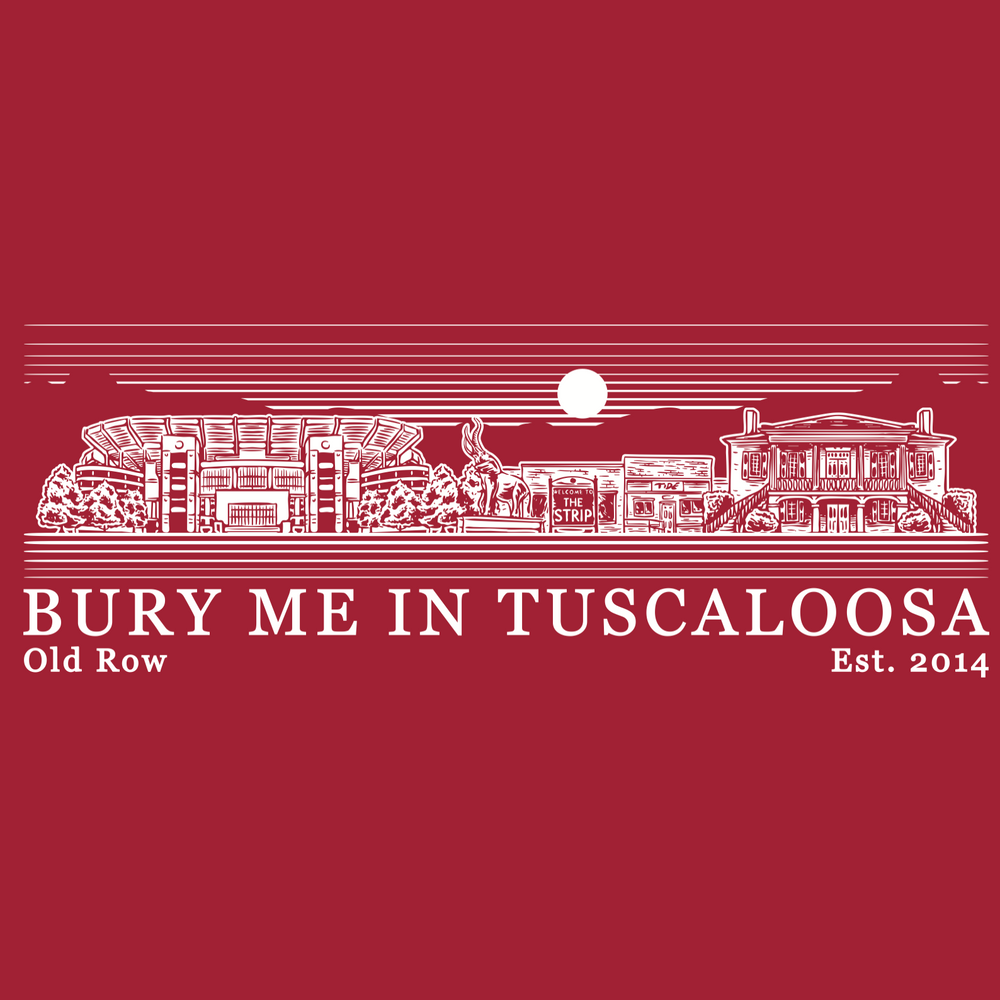 Bury Me In Tuscaloosa Pocket Tee
