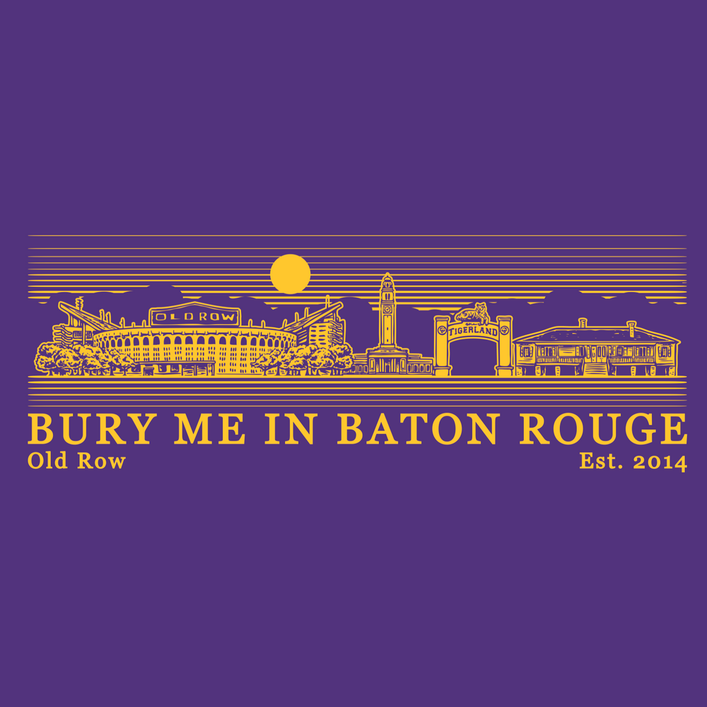 Bury Me In Baton Rouge Pocket Tee