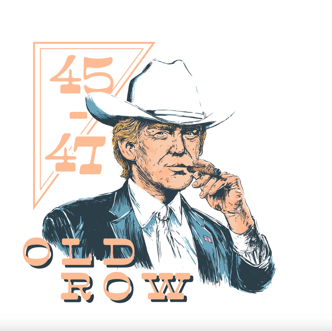 Cowboy Trump Pocket Tee