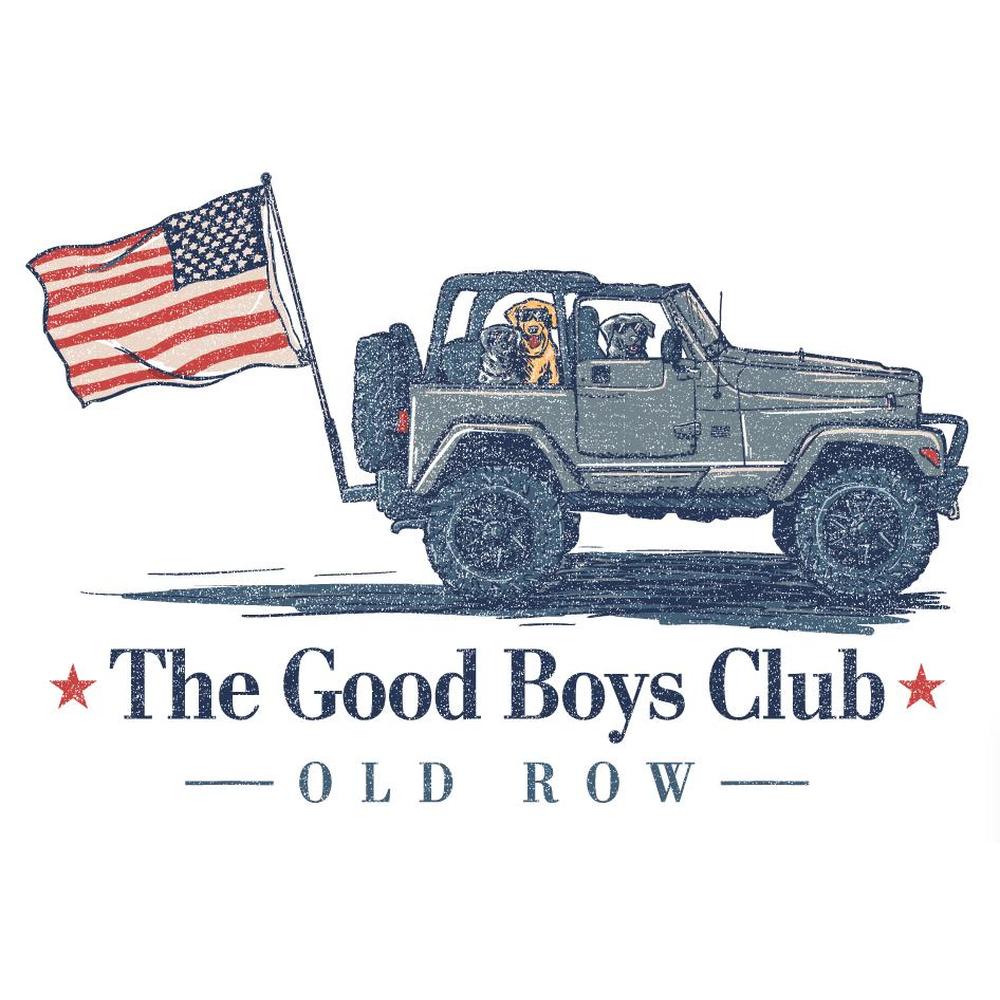 Good Boys Club Jeep USA Pocket Tee-T-Shirts-Good Boys Club-Old Row