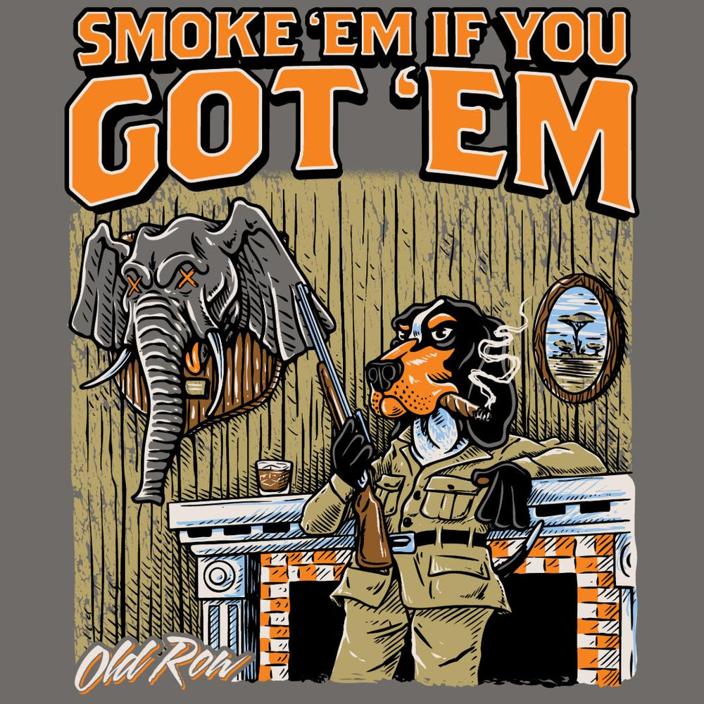 Smoke 'Em Vols Pocket Tee