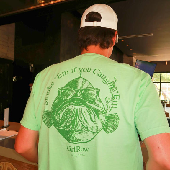 Smoke 'Em If You Caught 'Em Pocket Tee-T-Shirts-Old Row Outdoors-Old Row