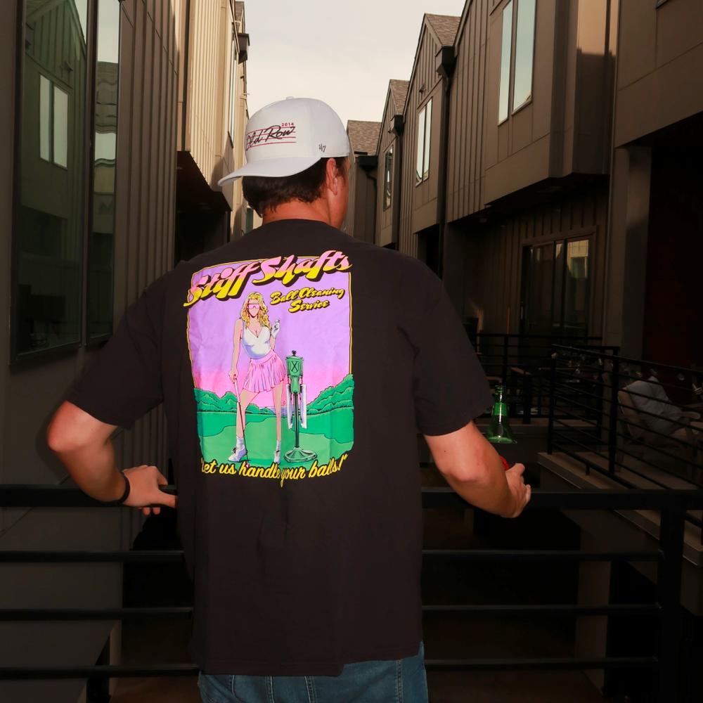 Stiff Shafts Pocket Tee-T-Shirts-Old Row Golf-Old Row