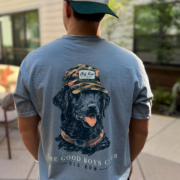 The Black Duck Dog Pocket Tee-T-Shirts-Good Boys Club-Old Row