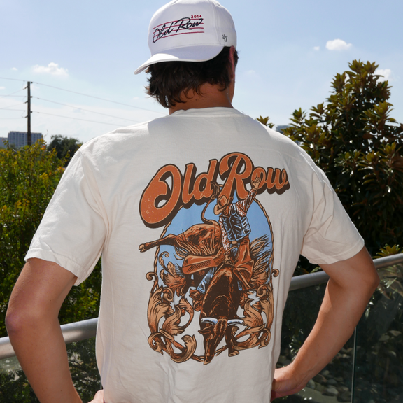 The Bull Riding Pocket Tee