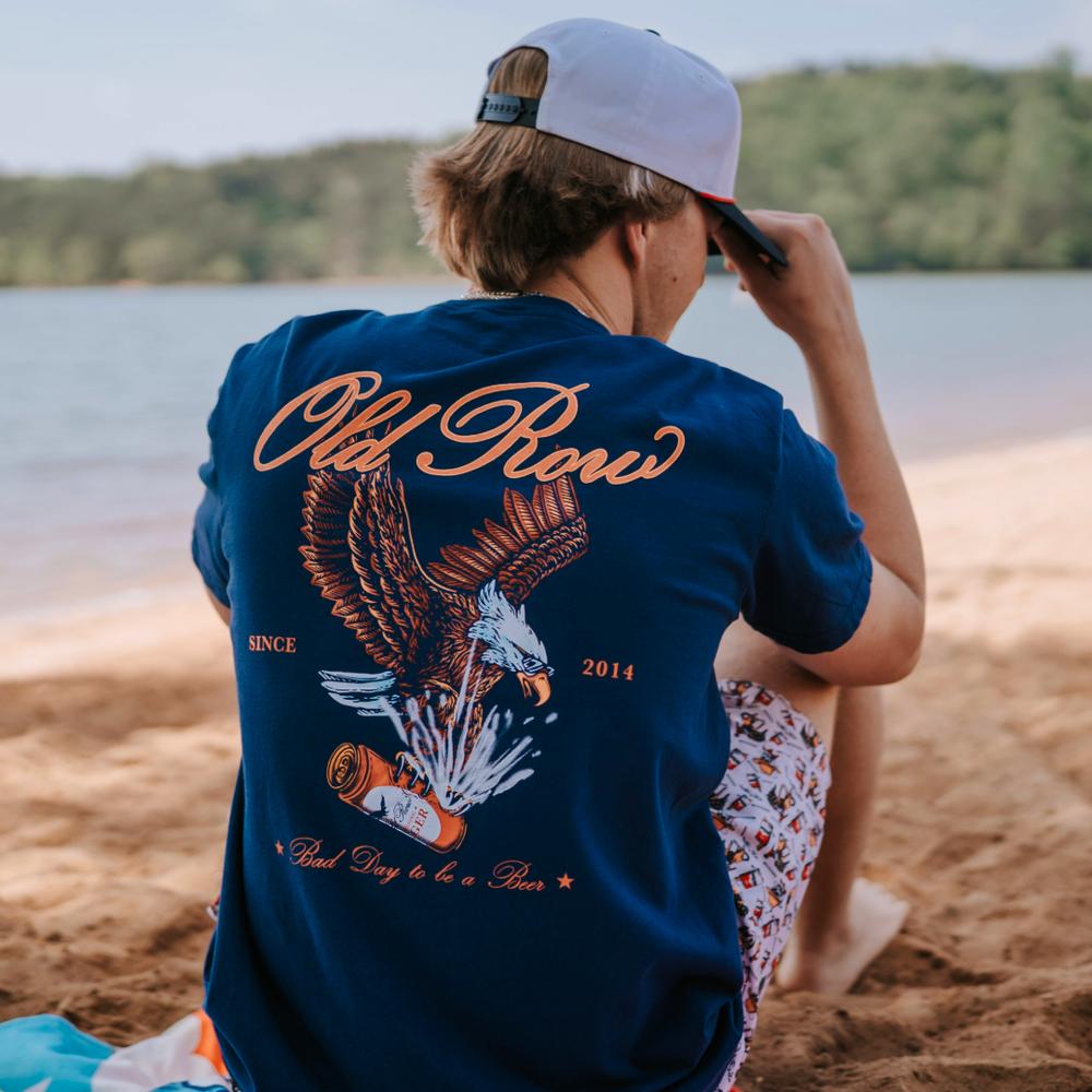 The Eagle Beer Pocket Tee-T-Shirts-BDTBAB-Old Row