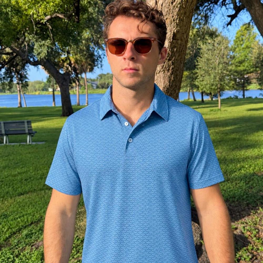 The Smoking Trout Polo-Polos-Old Row Outdoors-Old Row