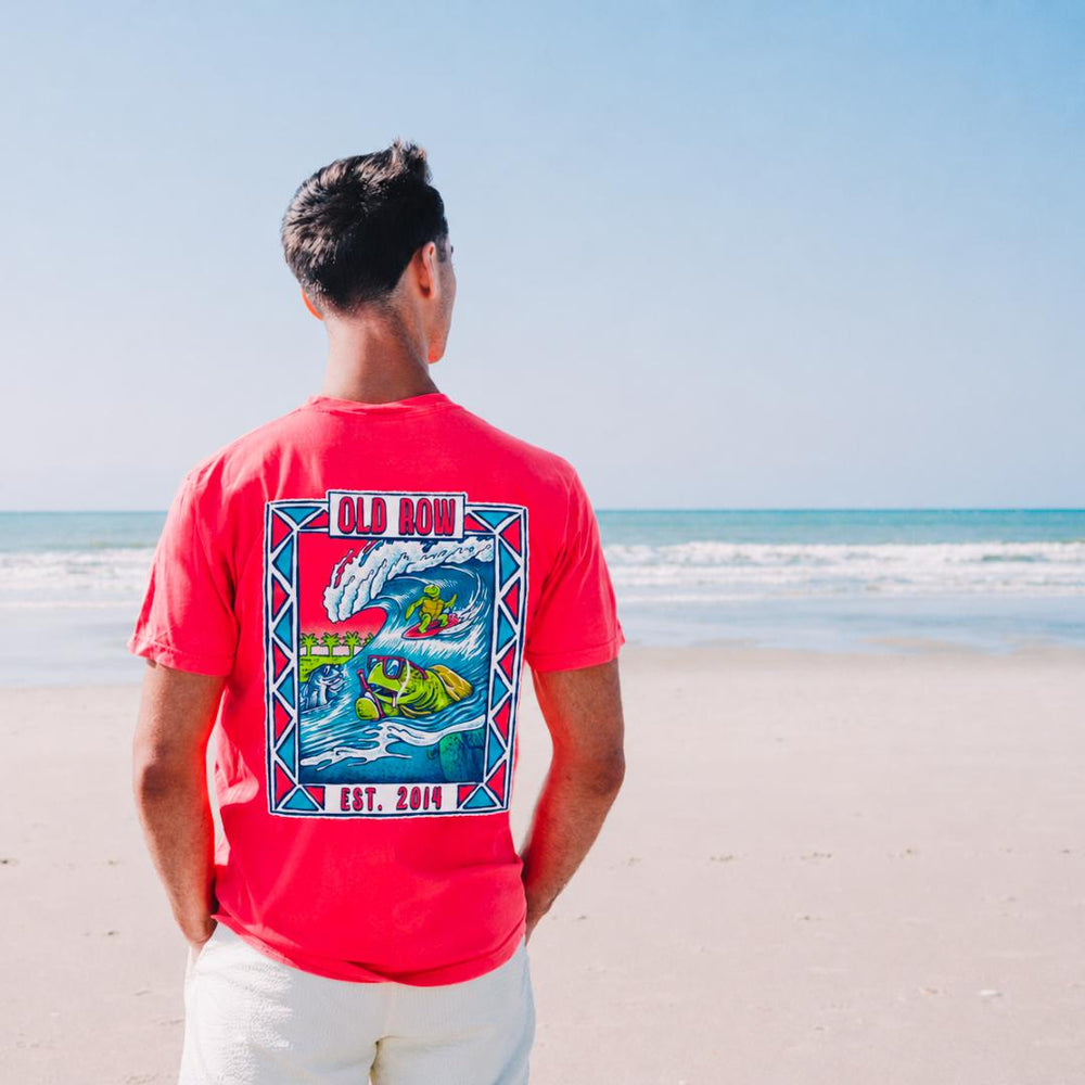 The Surfin' Turtles Pocket Tee