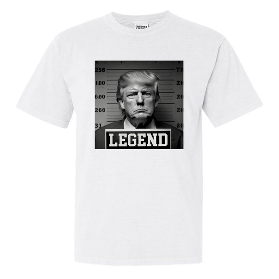 Trump Mugshot Legends Tee-T-Shirts-Old Row Legends-Old Row